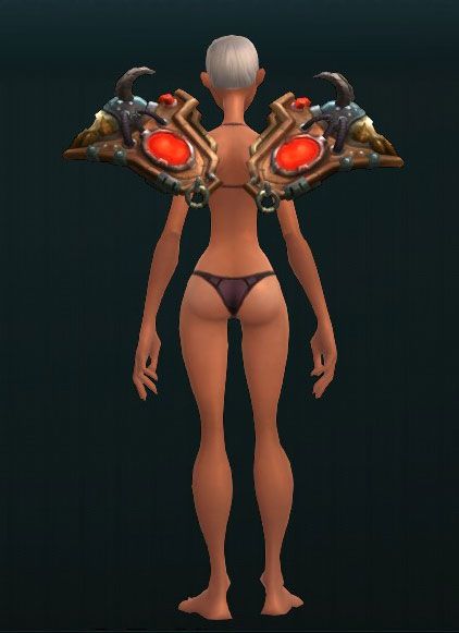 Conqueror's Assailing Shoulder Guards 2630