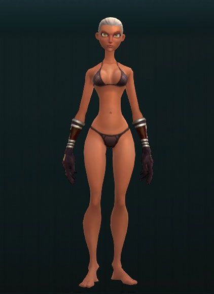 Grimy Pell Manacles 3128