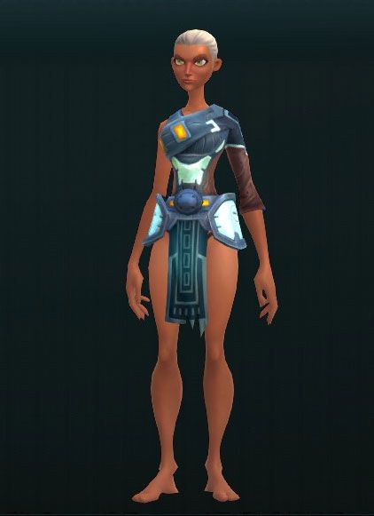 Handsome Steel Chest Guard 3714