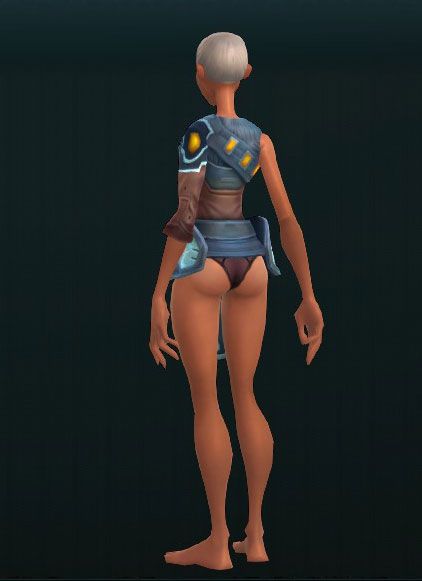 Handsome Steel Chest Guard 3716