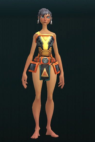 Layered Chain Chest Guard 2352