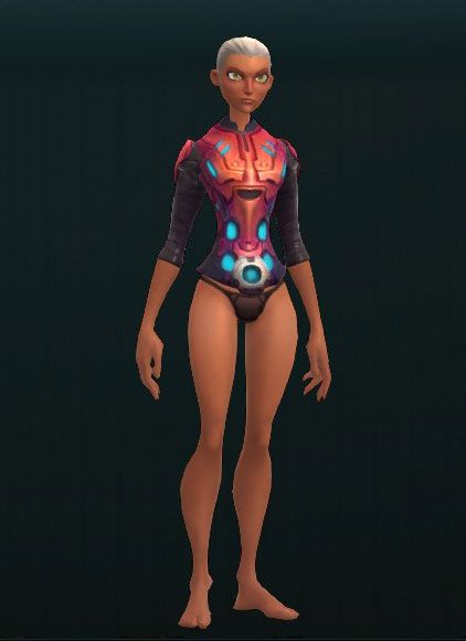 Platinum Protomorph Plastron 3943