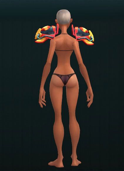 Pugilist's Bombarding Shoulderguards 3519