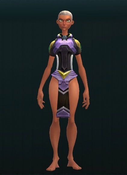 Simple Steel Chest Guard 3666