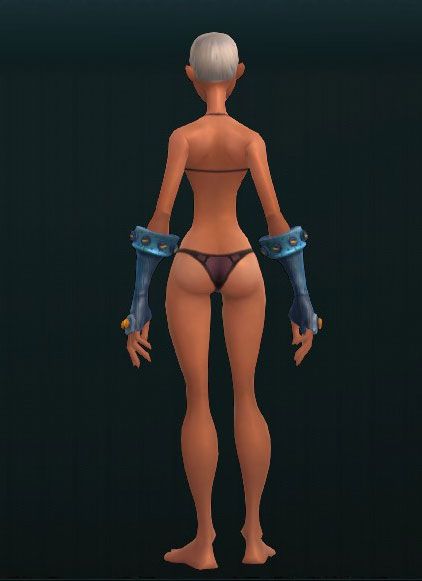 Simple Titanium Gauntlets 3724