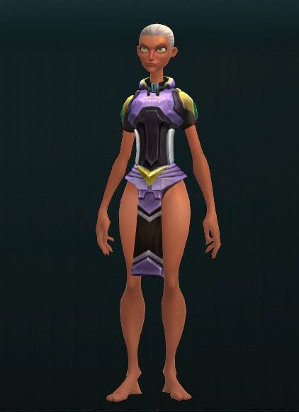 Unadorned Steel Chest Guard 3678