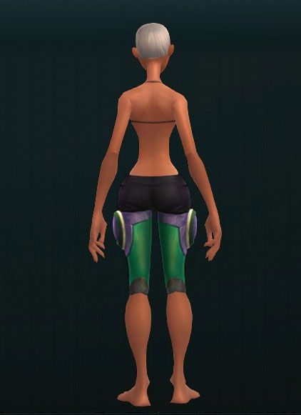 Unadorned Steel Greaves 3669