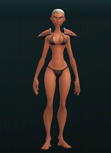 Unadorned Steel Pauldrons 3104