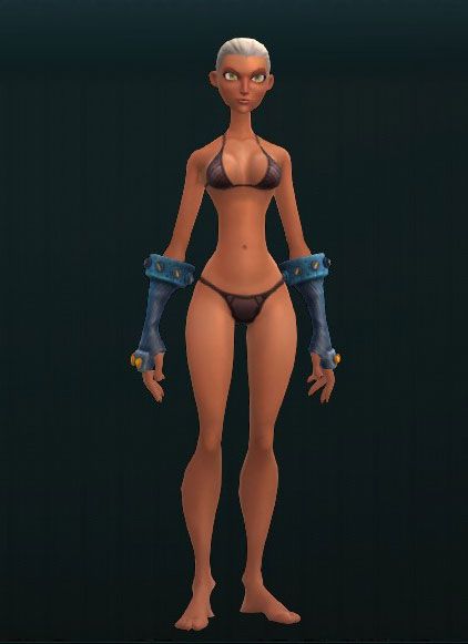 Unadorned Titanium Gauntlets 3737