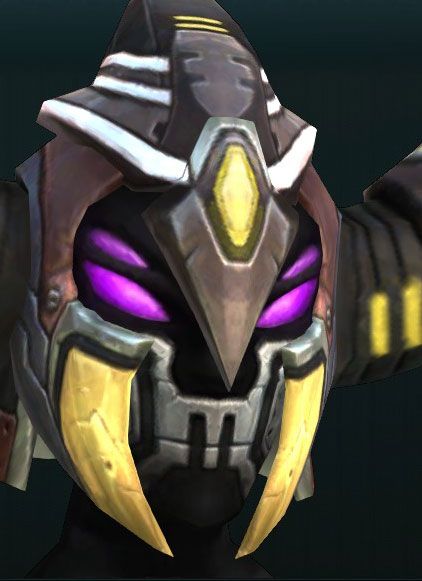 Warmonger's Assailing Face Guard 2546