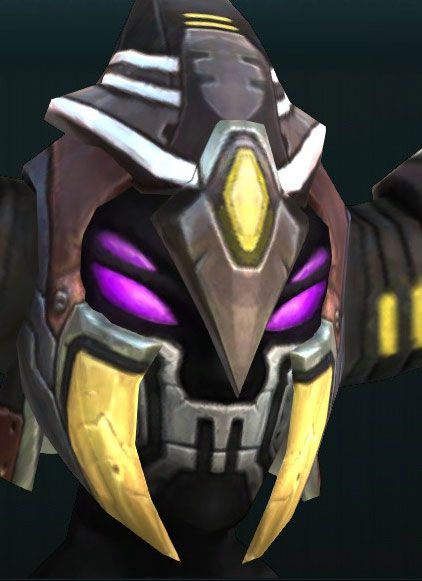 Warmonger's Thwarting Face Guard 2559