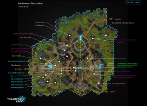 Illium map with points of interest