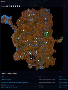 datacube journal tales map